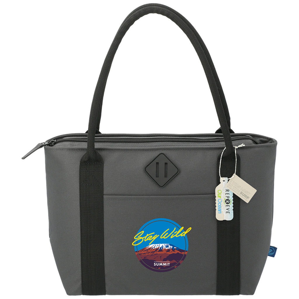 Leed's Repreve Charcoal Ocean 12 Can Tote Cooler