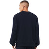 Bella + Canvas Unisex Navy Sponge Fleece Classic Crewneck Sweatshirt