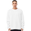 Bella + Canvas Unisex White Sponge Fleece Classic Crewneck Sweatshirt