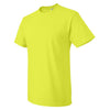 Fruit of the Loom Men's Safety Green HD Cotton Short Sleeve T-Shirt