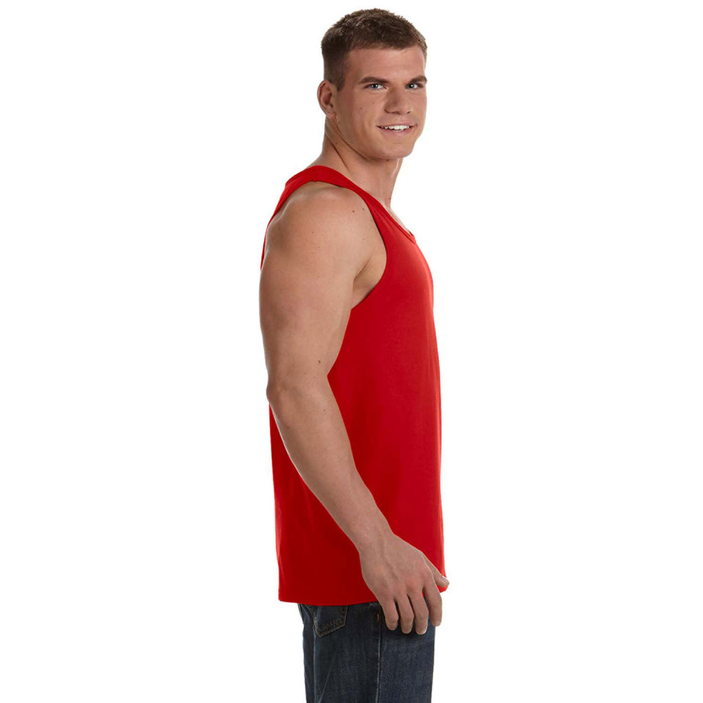 Fruit of the Loom Men's True Red 5 oz. HD Cotton Tank