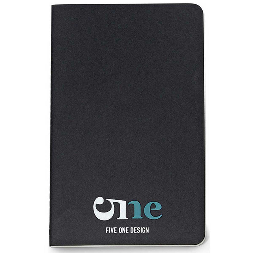 Moleskine Black Cahier Ruled Large Journal (5" x 8.25")