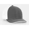 Pacific Headwear Graphite/White Universal Fitted Trucker Mesh Cap