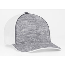 Pacific Headwear Graphite Heather Heather Trucker Mesh Cap
