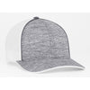 Pacific Headwear Graphite Heather Heather Trucker Mesh Cap