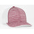 Pacific Headwear Maroon Heather Heather Trucker Mesh Cap