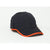 Pacific Headwear Black/Orange Lite Series Adjustable Active Cap