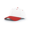 Richardson White/Red On-Field Combination Pro Mesh Adjustable Cap