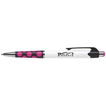 Hub Pens Pink Mardi Gras Hex Pen