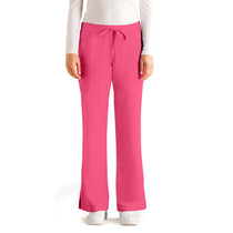 Grey's Anatomy Women's Coral Crush Tie Front Pant