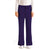 Grey's Anatomy Women's Purple Rain Tie Front Pant