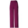 Cherokee Workwear Men's Wine Premium Core Stretch Drawstring Cargo Pant