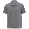 Edwards Men's Black Heather Melange Ultra-Light Chambray Service Shirt