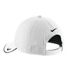 Nike White Dri-FIT Swoosh Perforated Cap