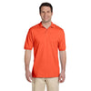 Jerzees Men's Burnt Orange 5.6 Oz. Spotshield Jersey Polo