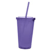 Good Value Purple Double Wall Acrylic Tumbler - 18 oz.