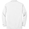 Nike Men's White Dri-FIT Long Sleeve Stretch Tech Polo