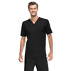 Cherokee Men's Black Workwear Premium Core Stretch V-Neck Top