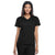 Cherokee Women's Black Workwear Originals Mock Wrap Tunic