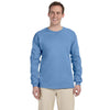 Fruit of the Loom Men's Columbia Blue 5 oz. HD Cotton Long-Sleeve T-Shirt