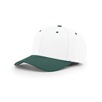 Richardson White/Dark Green On-Field Combination Pro Mesh R-Flex Cap