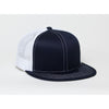 Pacific Headwear Dark Navy/White D-Series Snapback Trucker Mesh Cap