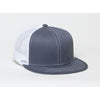 Pacific Headwear Graphite/White D-Series Snapback Trucker Mesh Cap