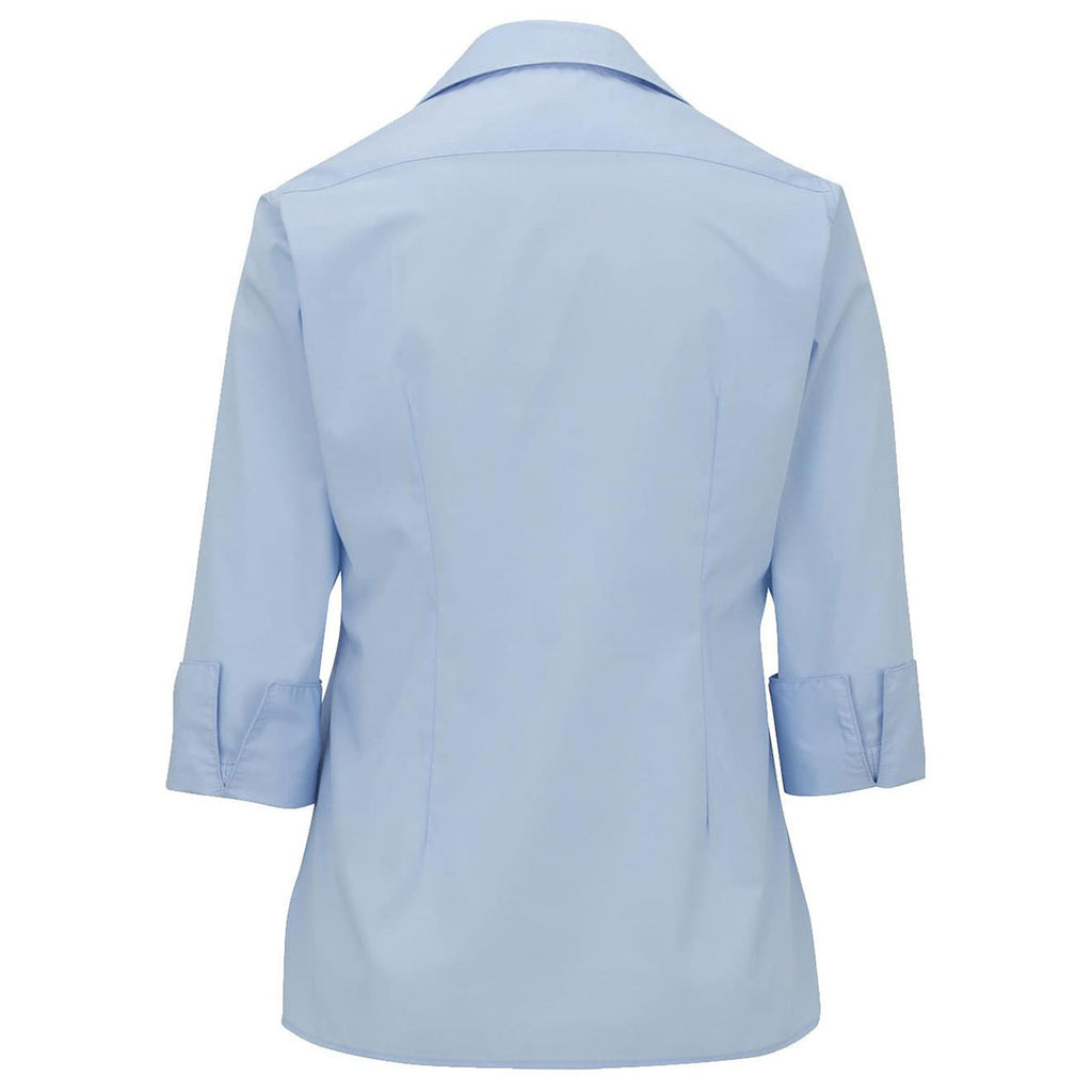 Edwards Women's Blue Lightweight Poplin Shirt