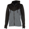 Charles River Women's Black/Grey Seaport Full Zip Hoodie