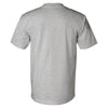 Bayside Men's Dark Ash USA-Made Short Sleeve T-Shirt