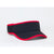 Pacific Headwear Black/Red Lite Series All-Sport Active Visor