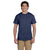 Hanes Men's Heather Navy 5.2 oz. 50/50 EcoSmart T-Shirt