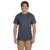 Hanes Men's Smoke Grey 5.2 oz. 50/50 EcoSmart T-Shirt