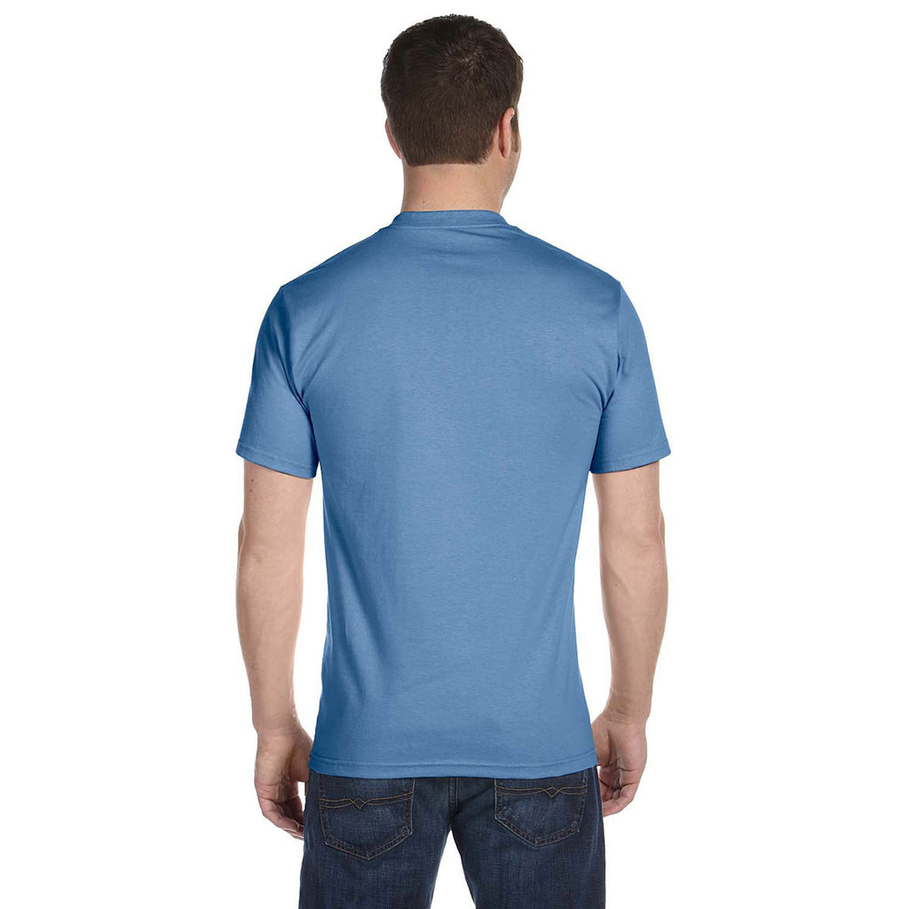 Hanes Men's Carolina Blue 6.1 oz. Beefy-T