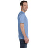 Hanes Men's Light Blue 6.1 oz. Beefy-T