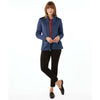 Charles River Women's Navy Brigham Knit Jacket