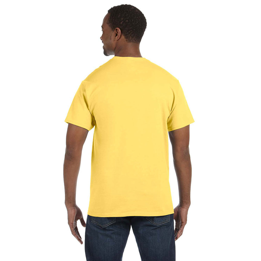 Hanes Unisex Daffodil Yellow Authentic T-Shirt