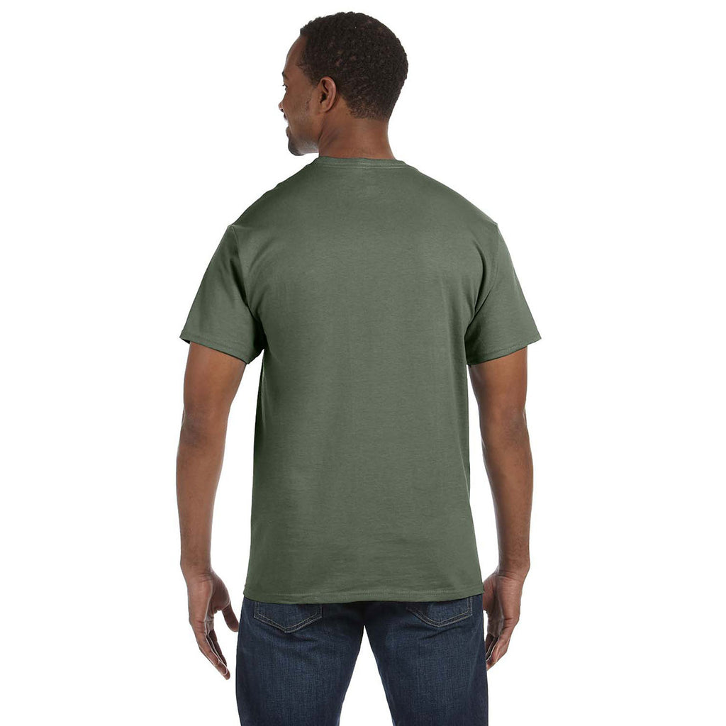 Hanes Unisex Fatigue Green Unisex T-Shirt