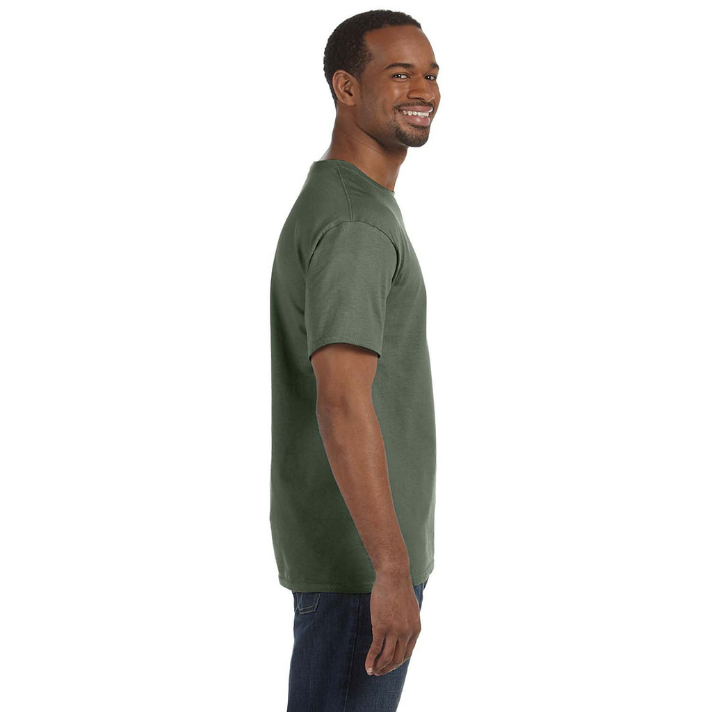 Hanes Unisex Fatigue Green Unisex T-Shirt