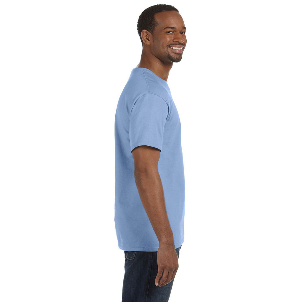 Hanes Unisex Light Blue Authentic T-Shirt