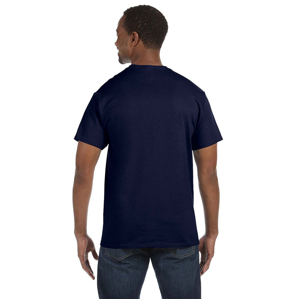 Hanes Unisex Navy Authentic T-Shirt