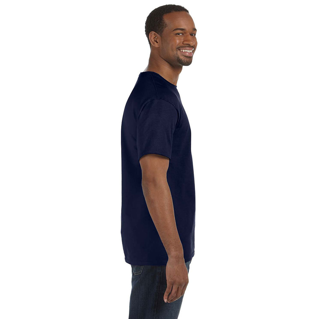 Hanes Unisex Navy Authentic T-Shirt