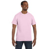 Hanes Men's Pale Pink 6.1 oz. Tagless T-Shirt