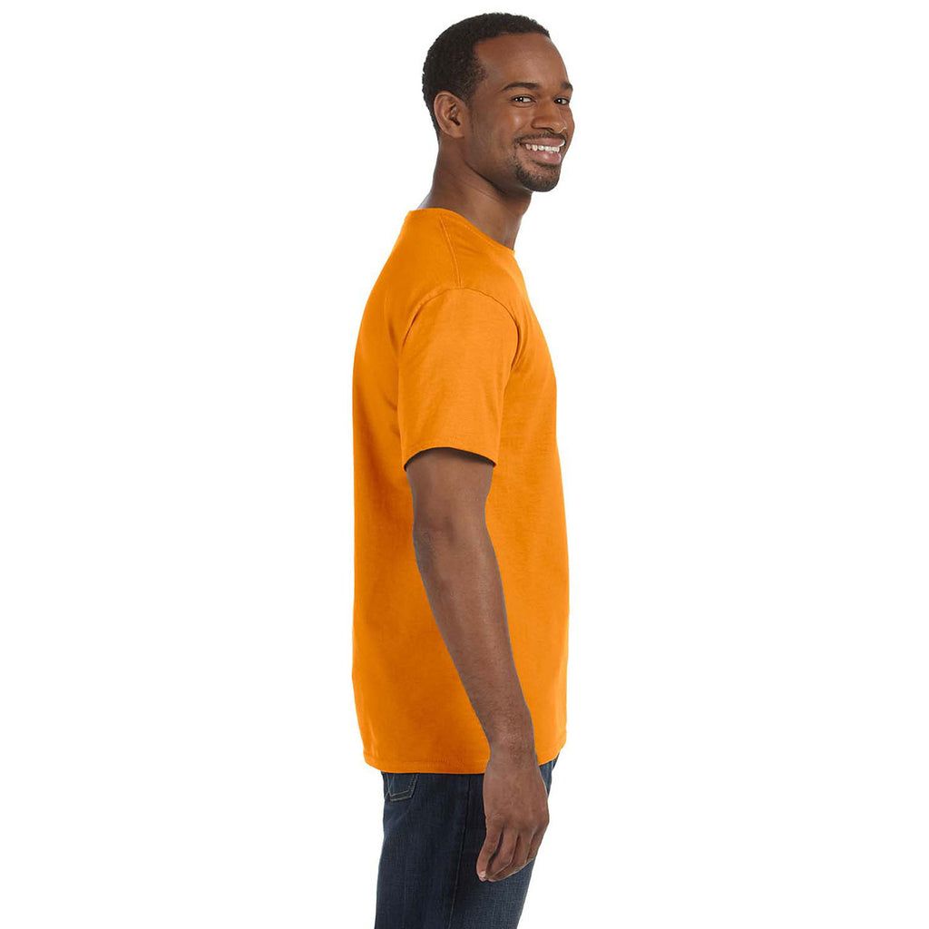 Hanes Unisex Safety Orange Authentic T-Shirt