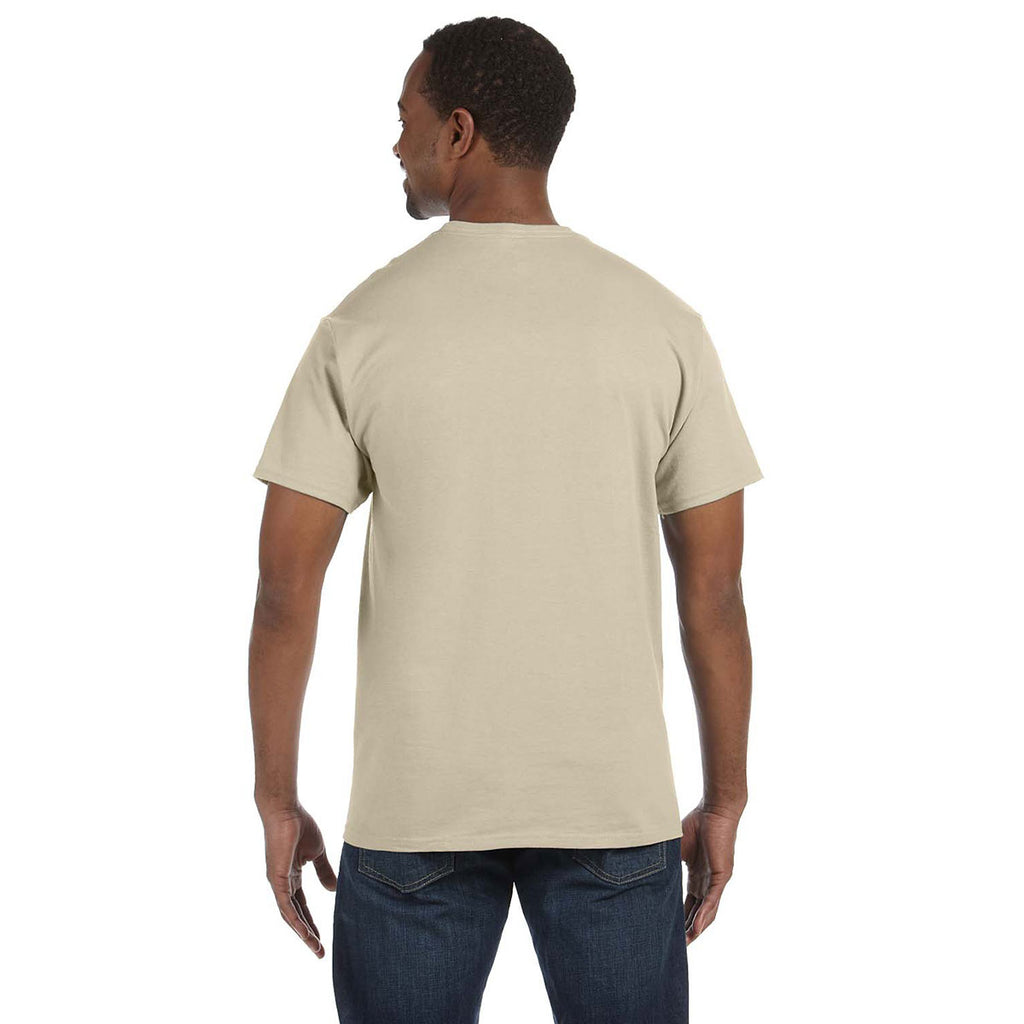 Hanes Unisex Sand Unisex T-Shirt