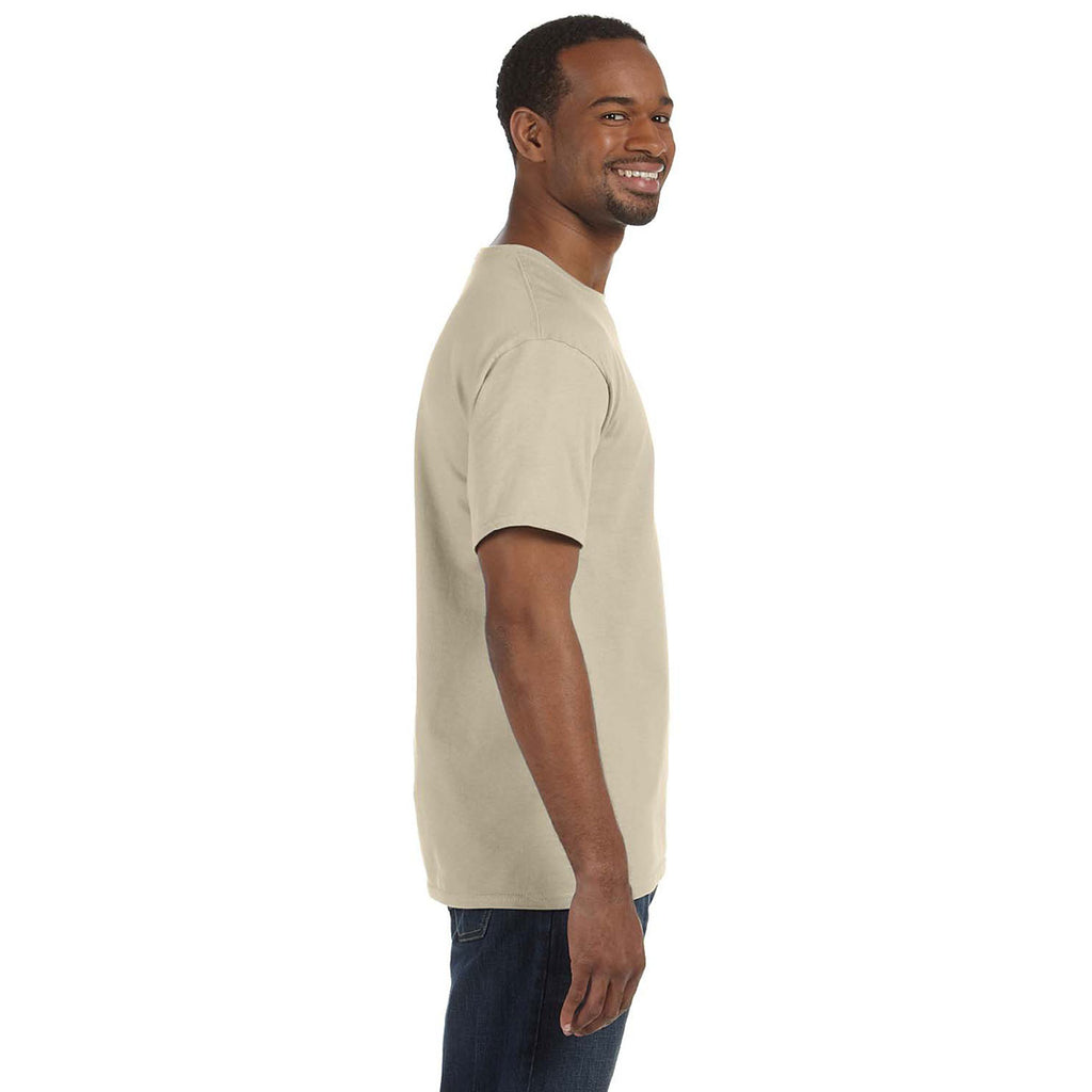 Hanes Unisex Sand Unisex T-Shirt