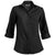 Edwards Women's Black Batiste 3/4 Sleeve Shirt