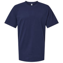 American Apparel Unisex Sueded Navy Sueded Cloud Jersey Tee