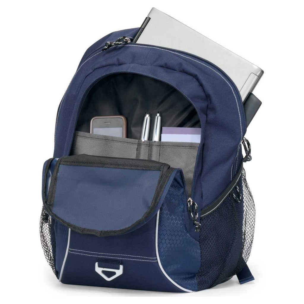 Gemline Navy Blue Atlas Computer Backpack