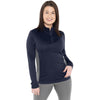 Charles River Women's Navy Horizon Quarter Zip Pullover